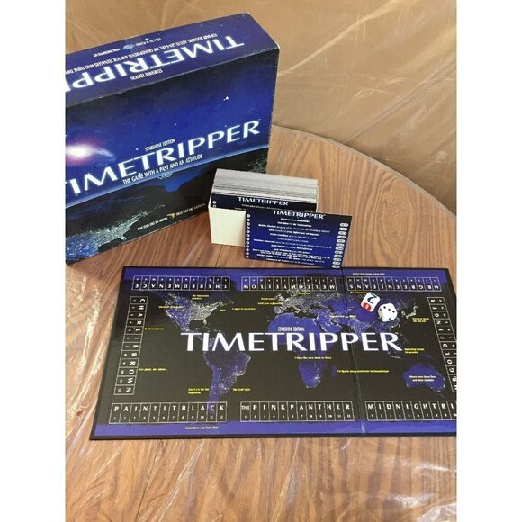 VTG 2000s Timetripper Starshine Edition Board Game Complete Trivia Strategy Y2K - Picture 9 of 10